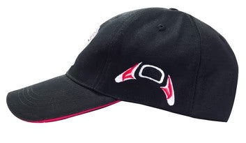 Ball Cap - Salmon Embroidered