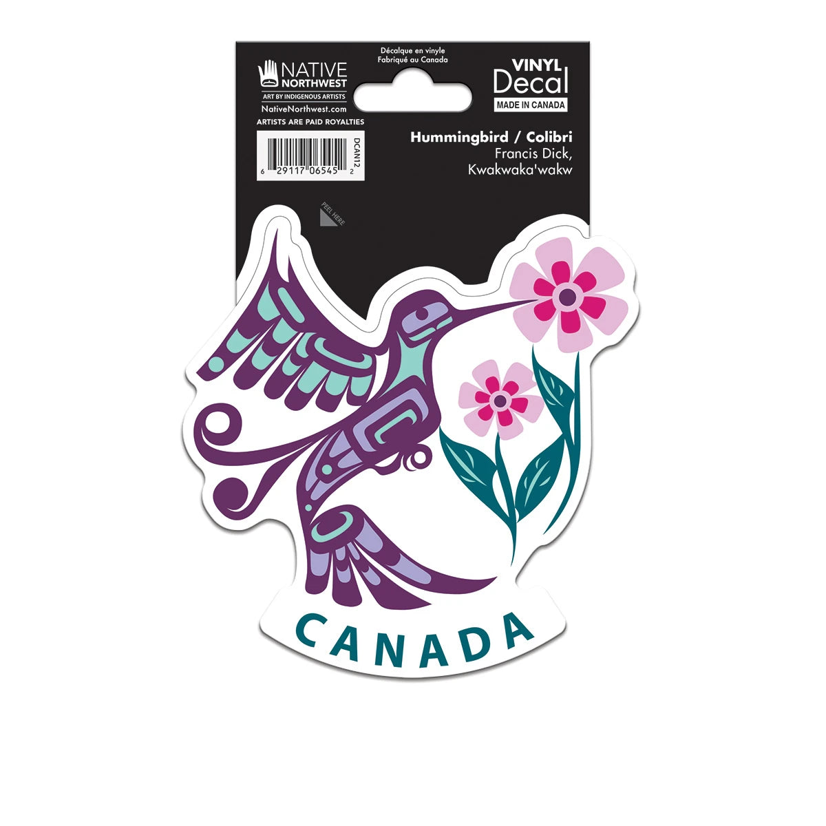 Decal - Hummingbird by Francis DIck