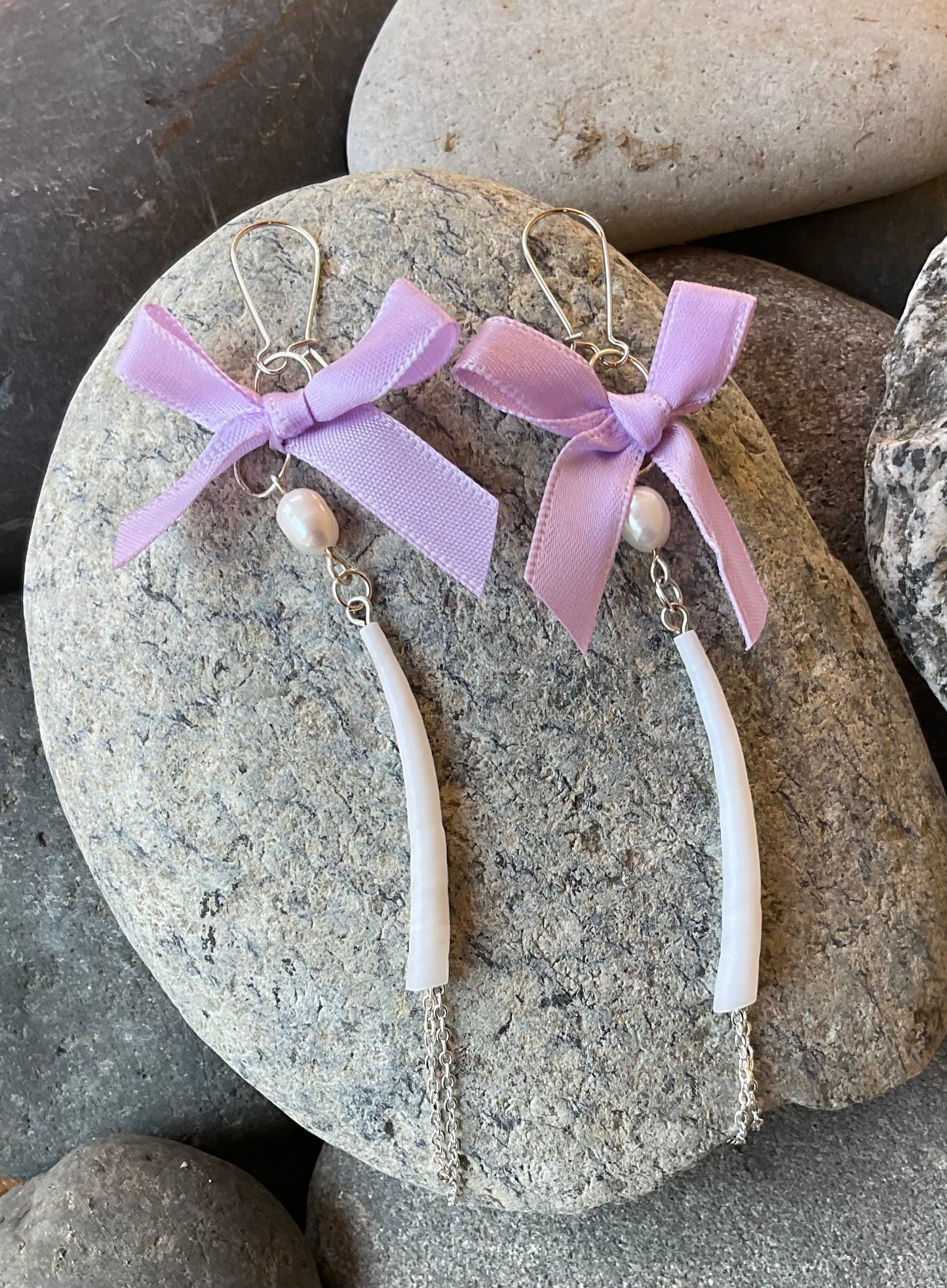 Earrings Dentalium DT6
