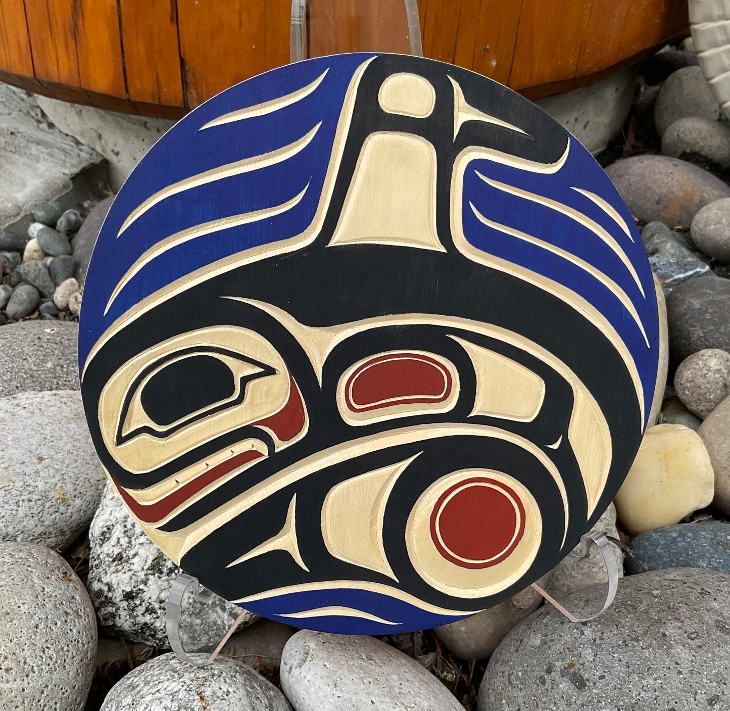 Carved Plaque - "Killer Whale" VMW