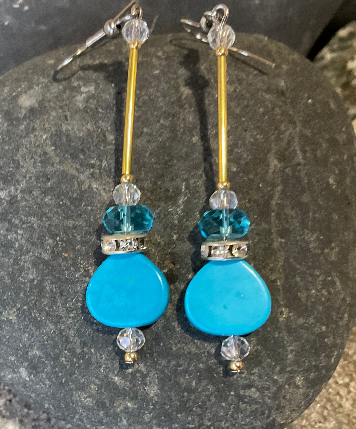 BD3 Beaded Drop Earrings