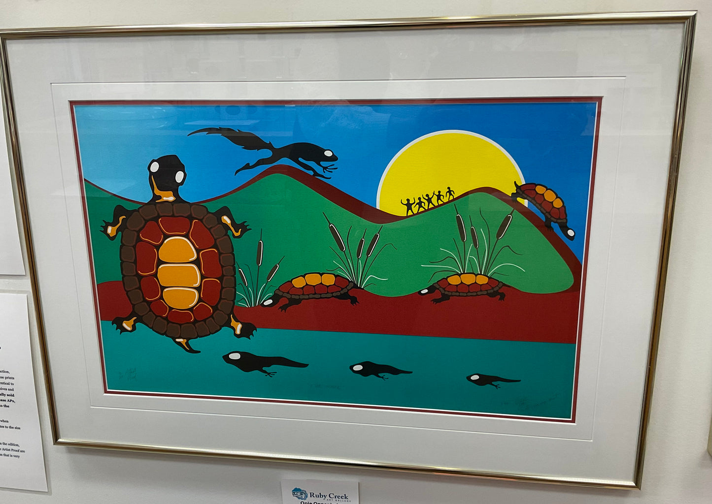 Framed Print - AP - "The Race" Oppenheim
