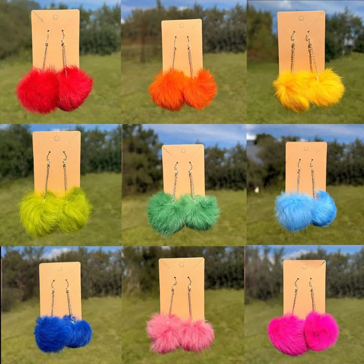 Earrings - Rabbit Poof