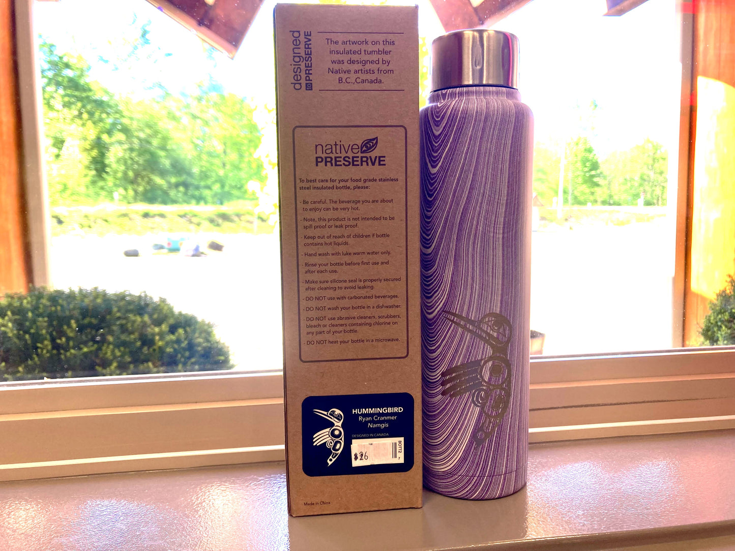 Insulated Bottle 15oz - Designed bottels