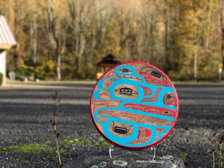 Painted Drum - Mike Dangeli