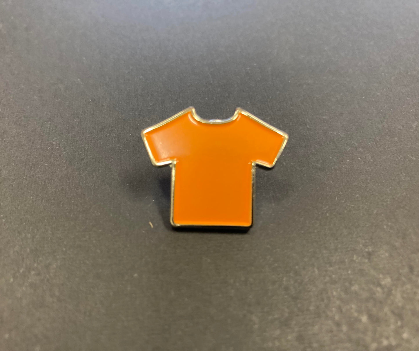Orange T-Shirt pin
