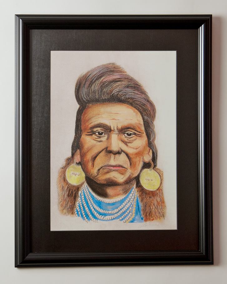 Framed Original - Chief - Stan Greene
