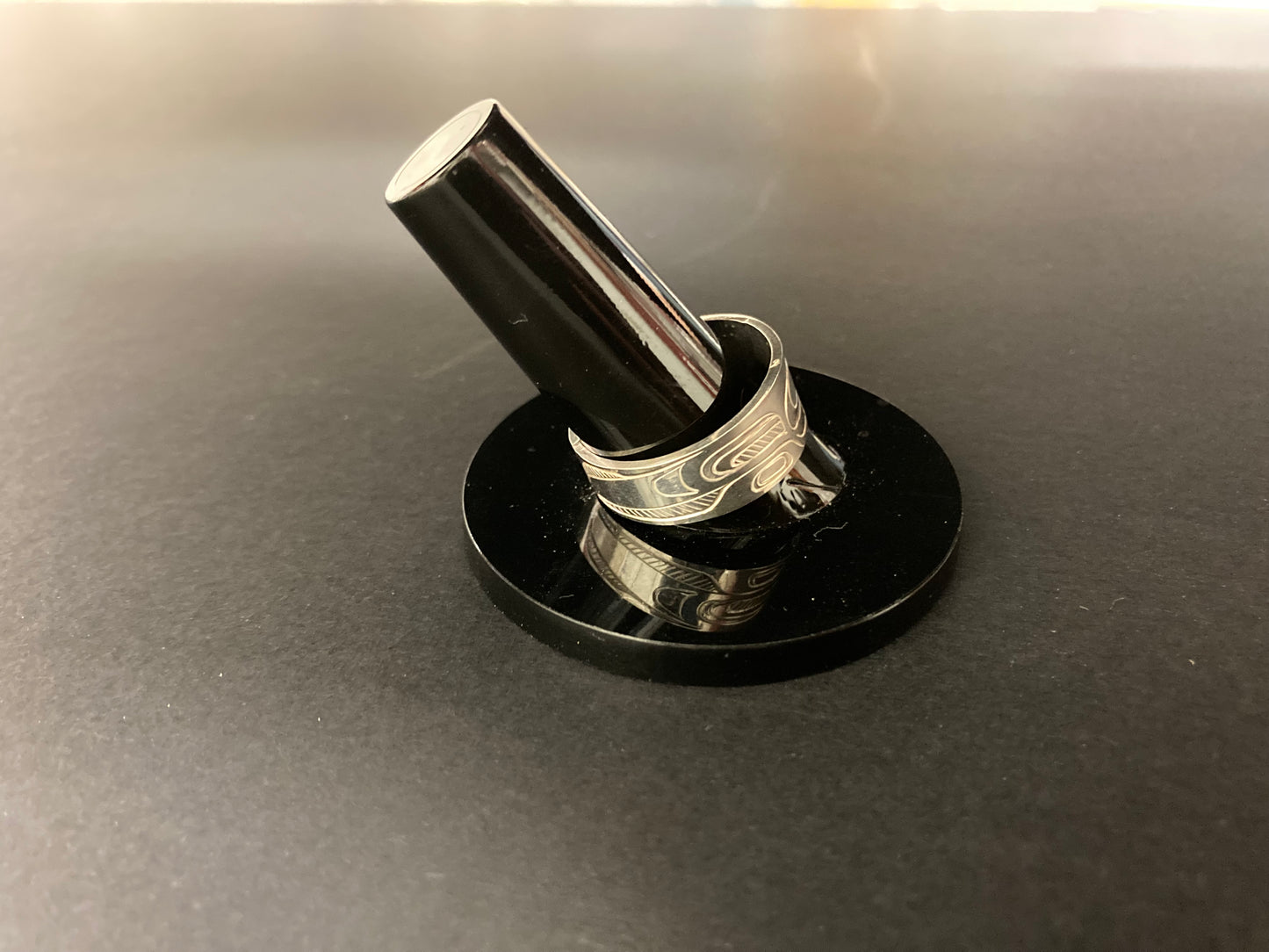 Ring - Silver -Killer Whale Design S10