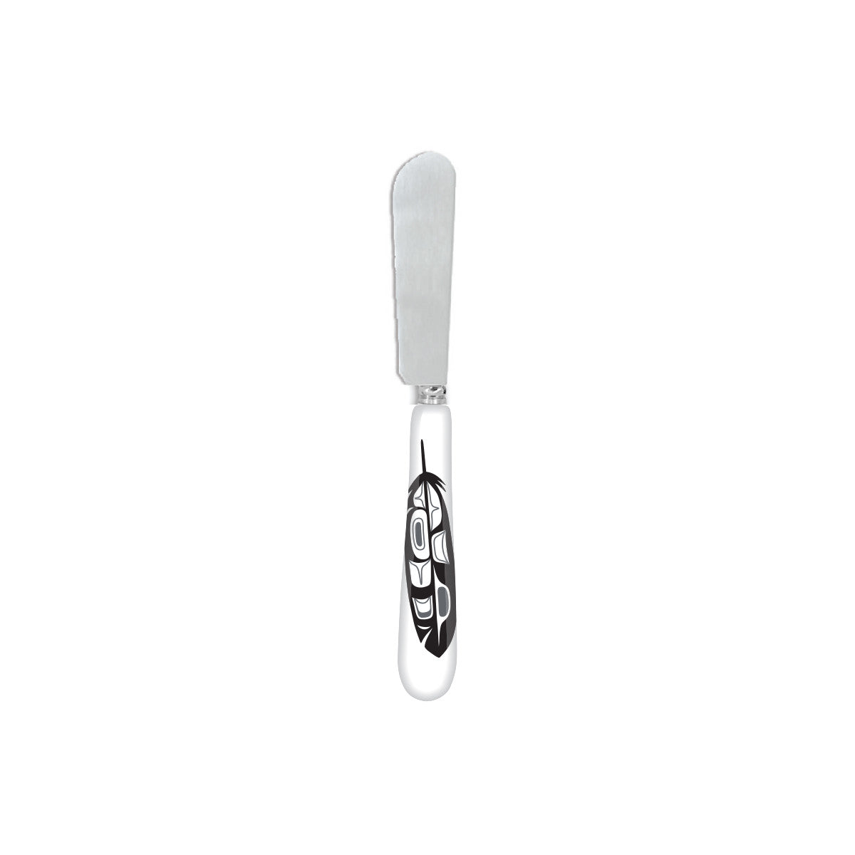 Pate Knife - Eagle Feather by Corey Bulpitt