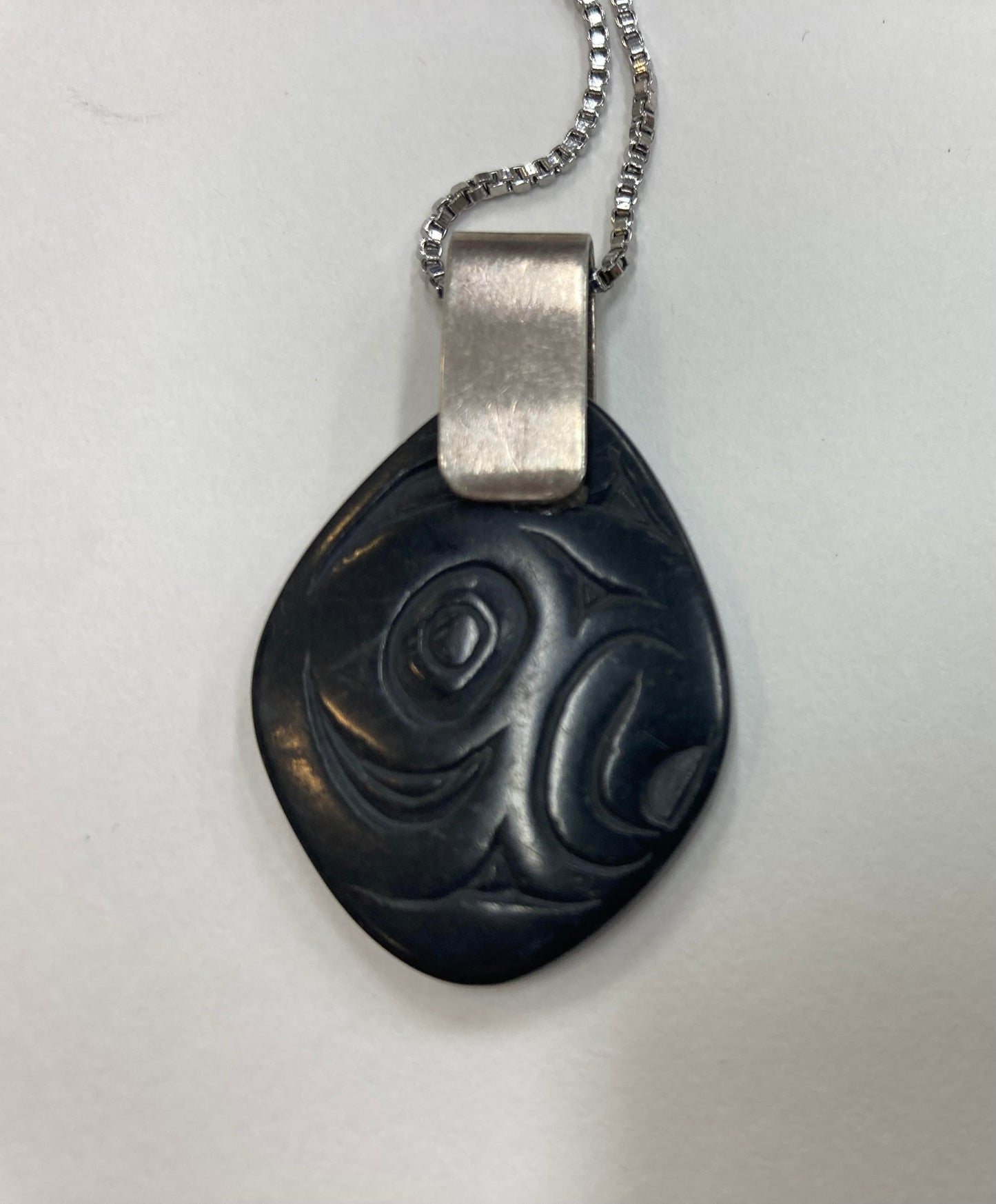 Pendant - Argillite - Oval