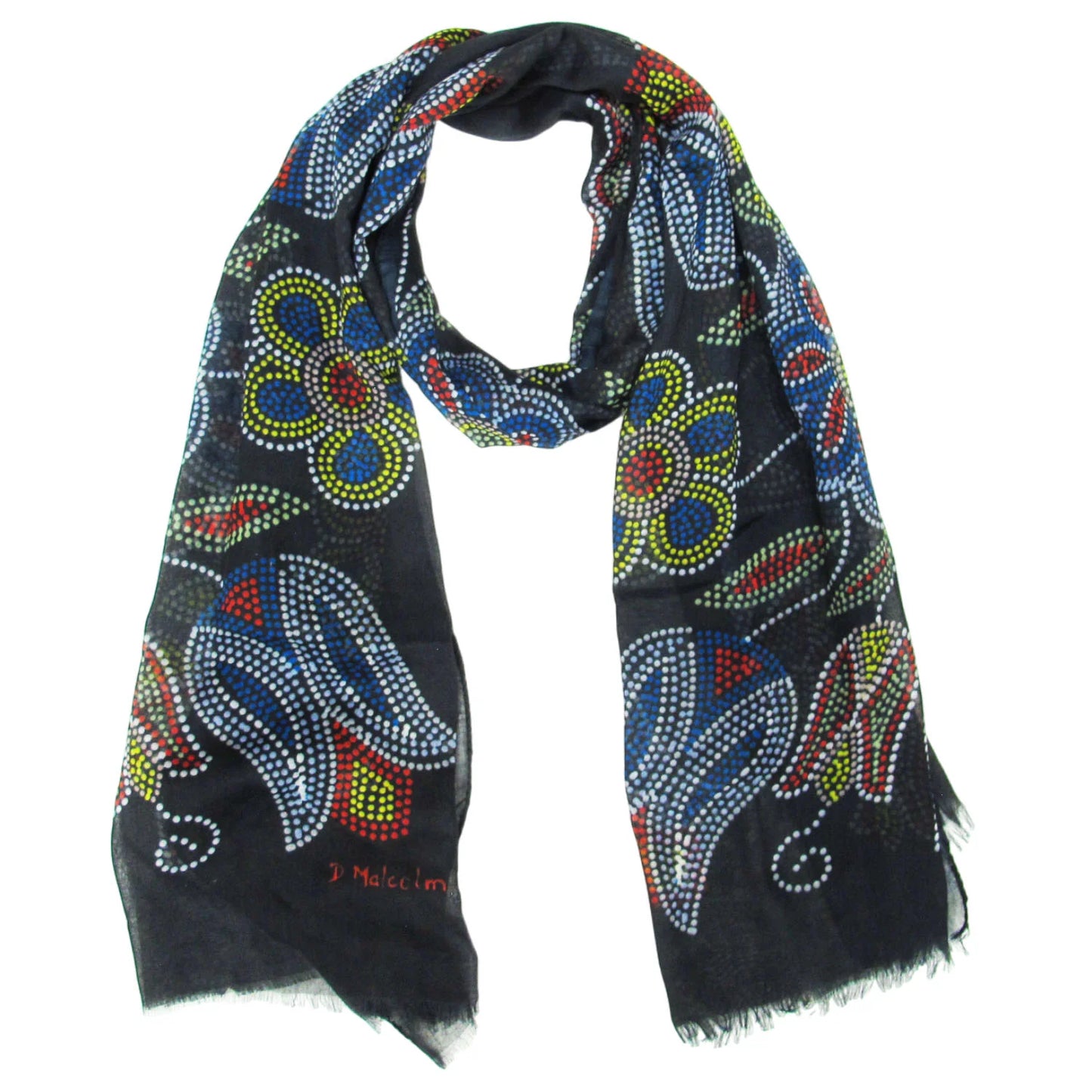 Scarf - Silver Threads by Deb Malcolm