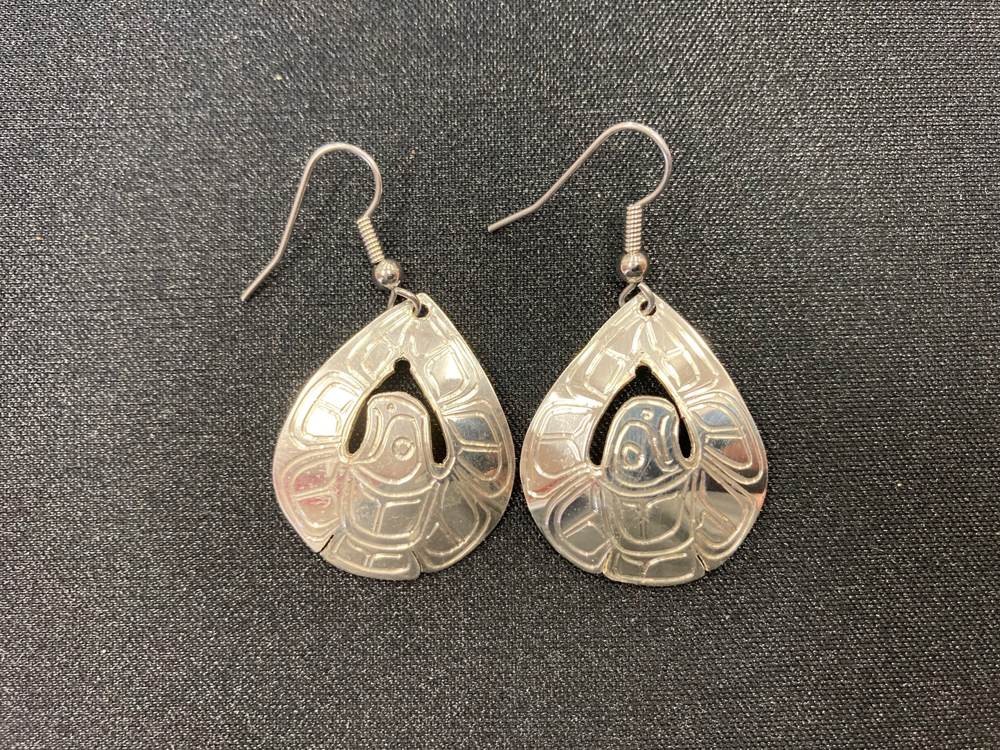 Earrings - Silver - Thunderbird Design