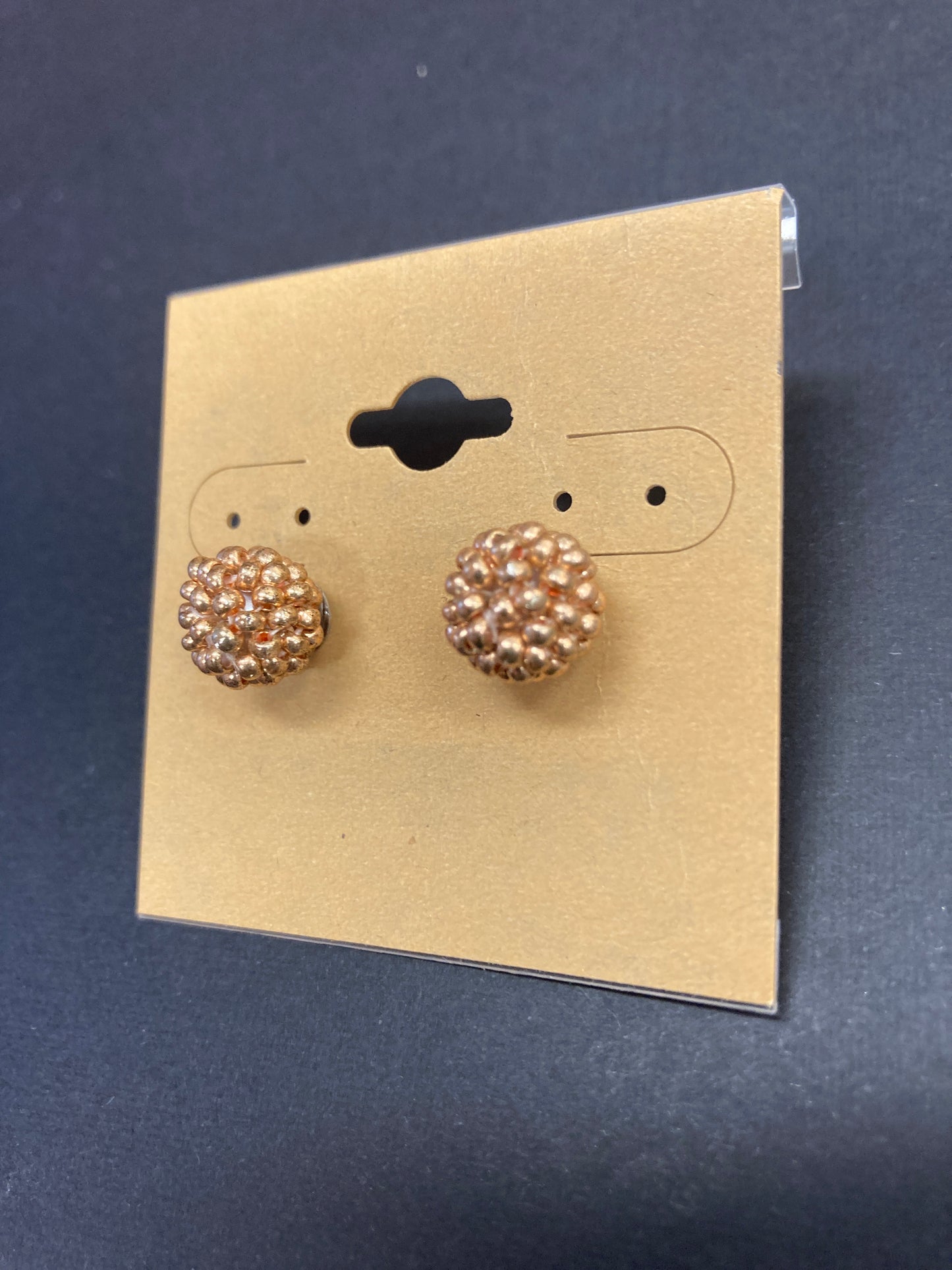 Earrings - Beaded Ball