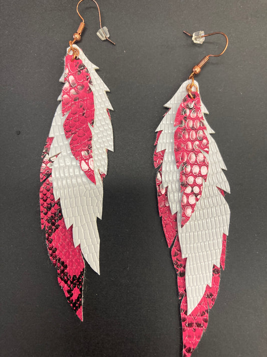 Earrings - Vegan Fringed & Feathered $30