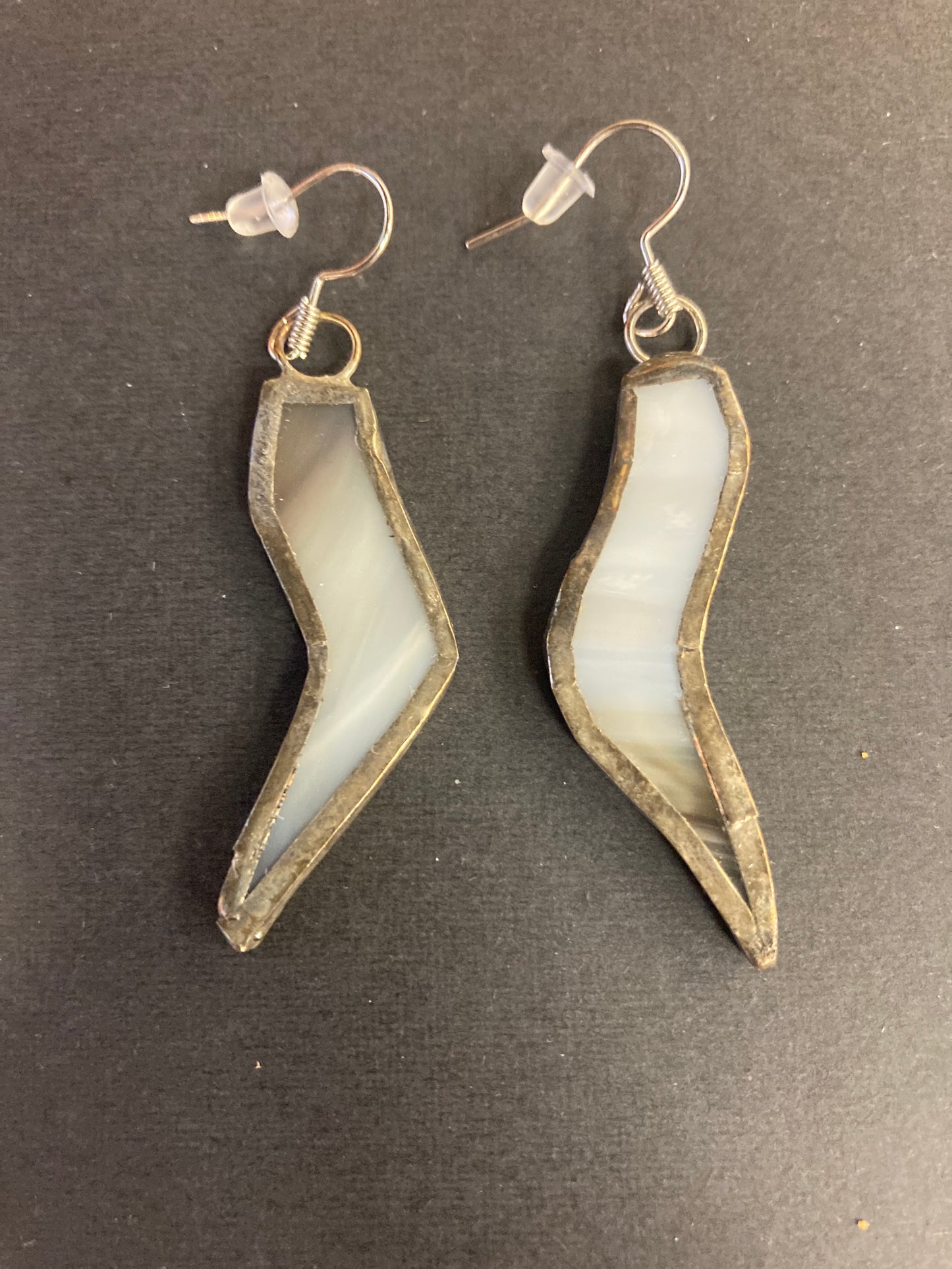 Earrings - Stained Glass - $20