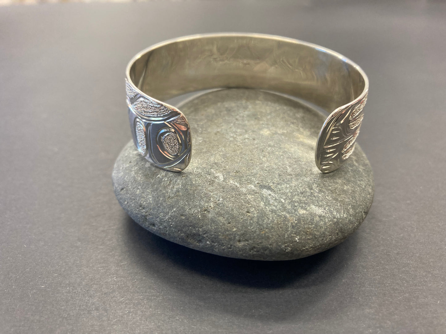 Bracelet - Silver Cuff - Dragonfly