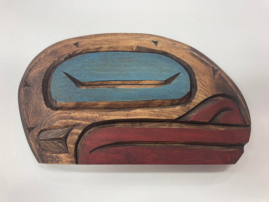 Carved - Salmon head - George Price