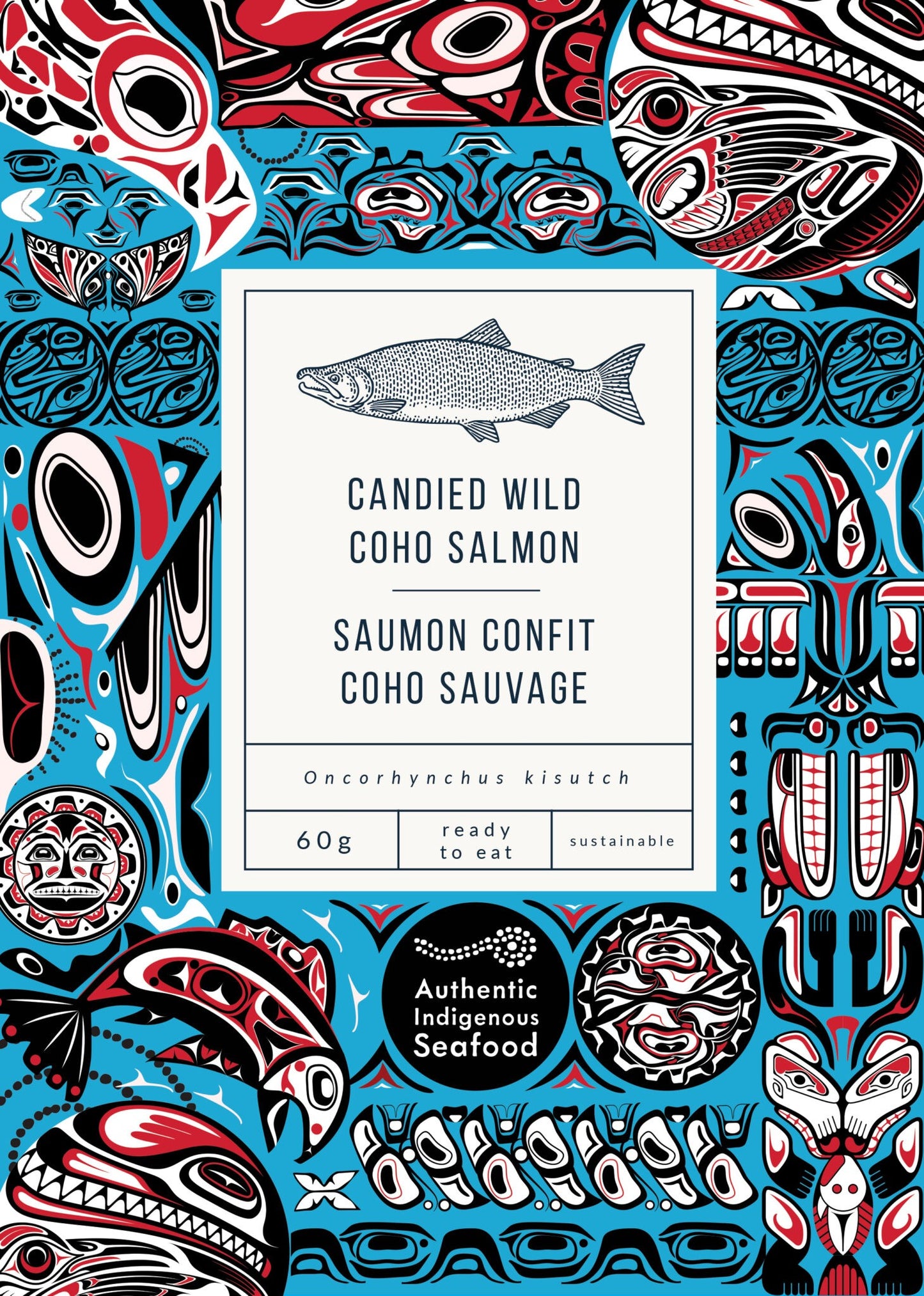 Candied Wild Coho Salmon