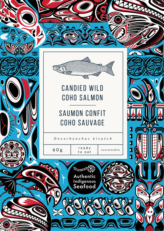 Candied Wild Coho Salmon