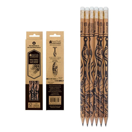 HB Pencils - Whale Paddle design