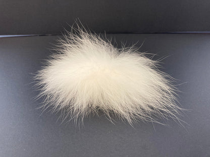 Hair Comb - with Arctic Fox Fur