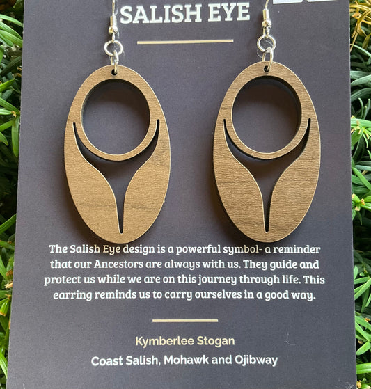 Earrings - Salish Eye