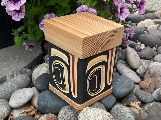 Carving - Bentwood Box - "Orca" VMW
