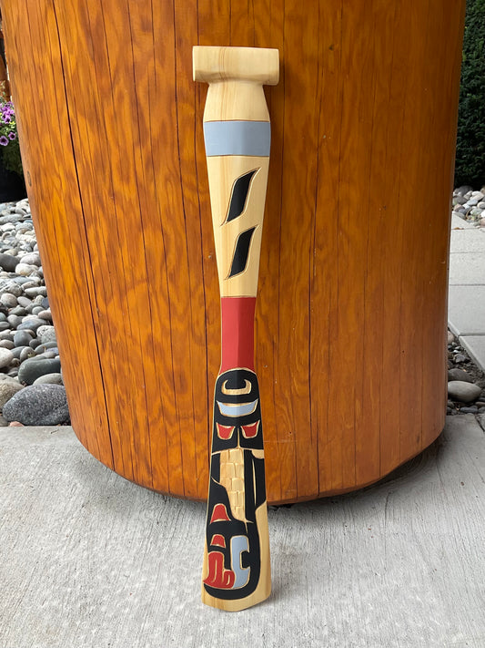 Carving - Paddle - Salmon - Tim Alfred