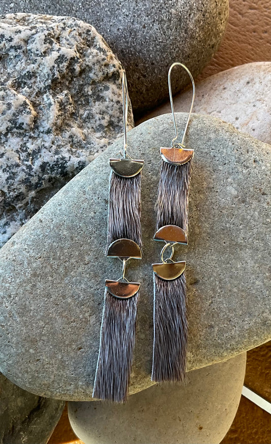 Earrings - Seal Double Drop
