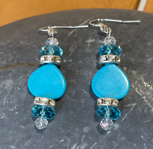 BD1 Beaded Drop Earrings