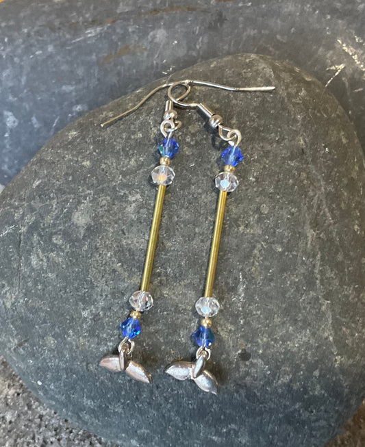 BD4 Beaded Drop Earrings