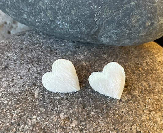 SH Seal Heart Earrings