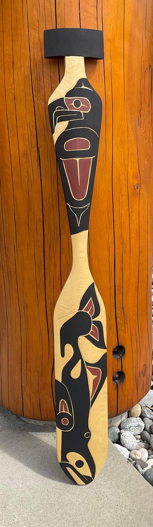 Paddle - 4ft Thunderbird/Killer Whale by David Louis