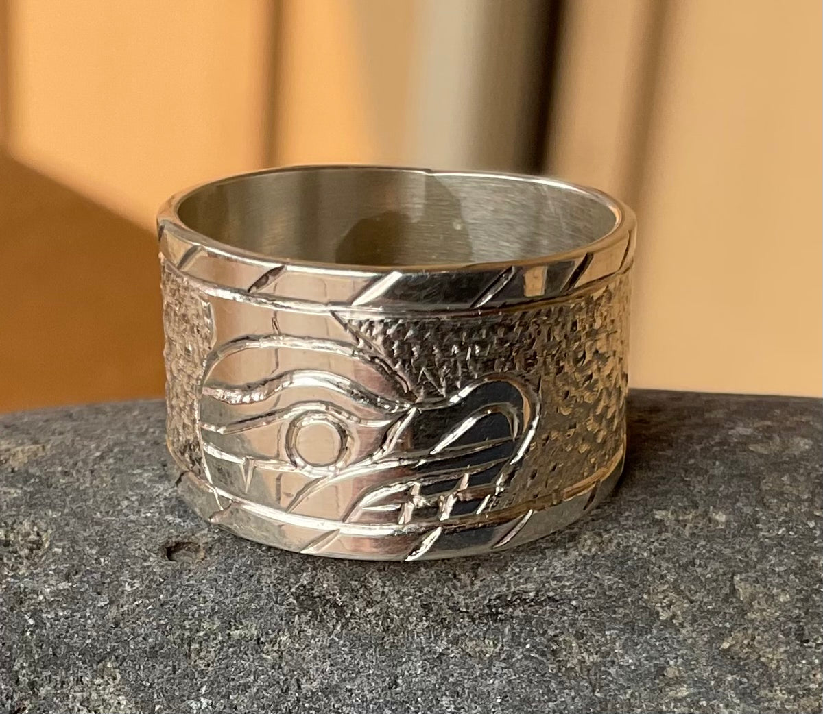 Ring - Silver Bear - Salish Thunder Designs