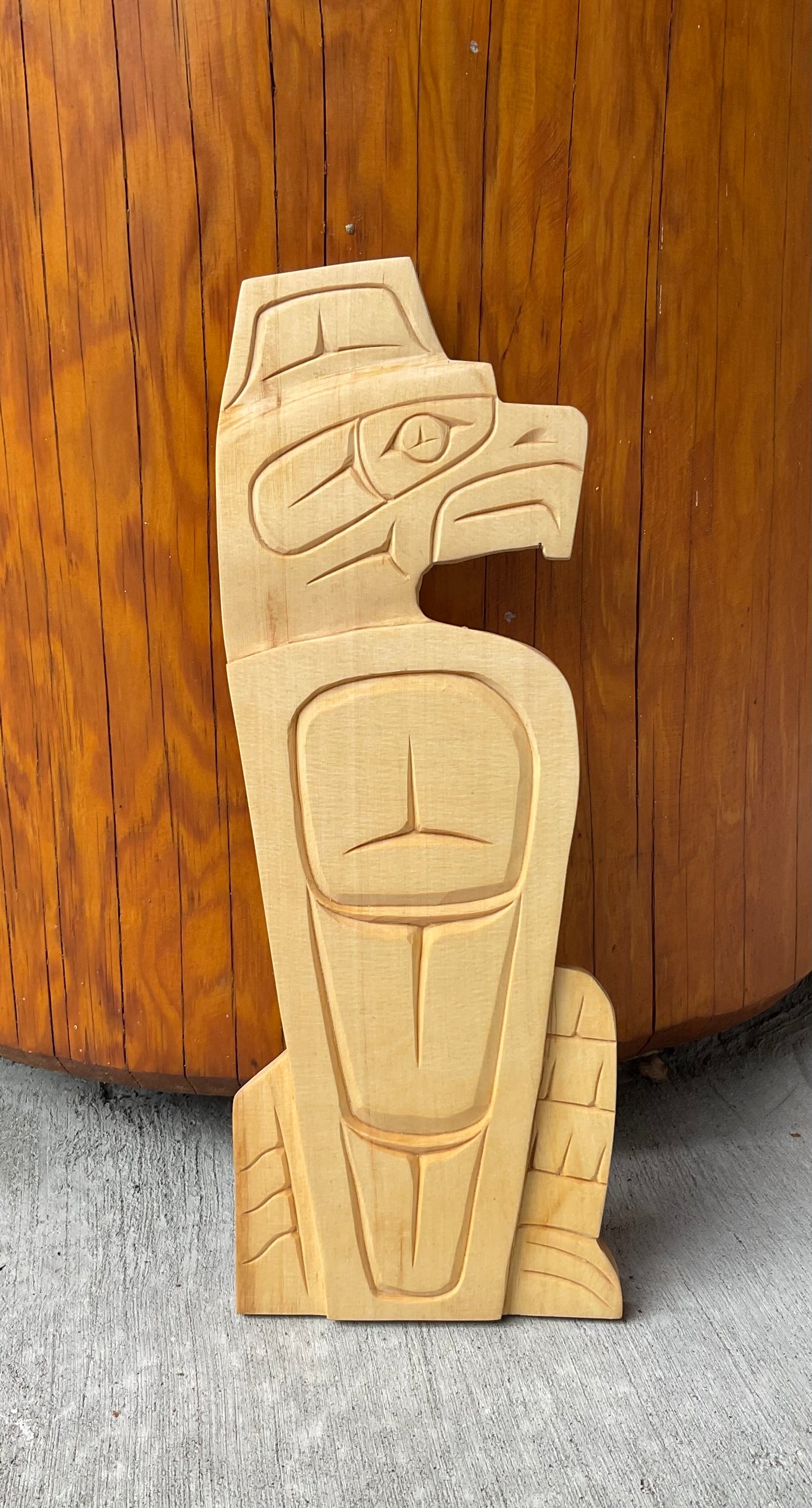 Carving - Standing Eagle