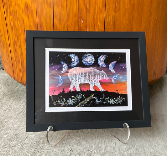 Framed Art Card - "Gentle Spirit"