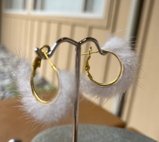 Earrings - XS Mink Hoop XMH