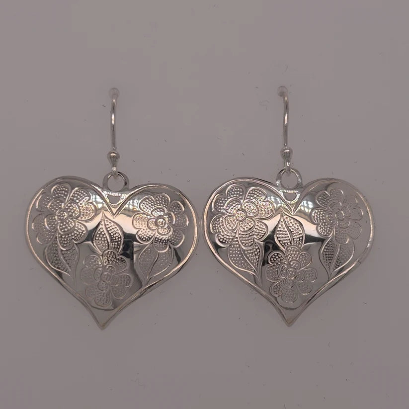 Earrings - Mother Earth Cree-Ations - Heart Shaped