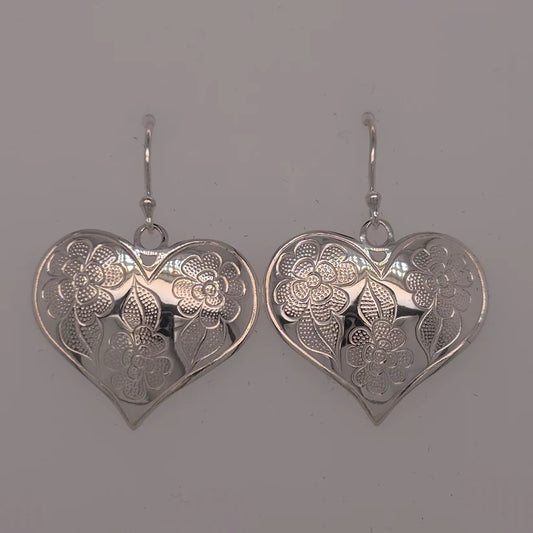 Earrings - Mother Earth Cree-Ations - Heart Shaped