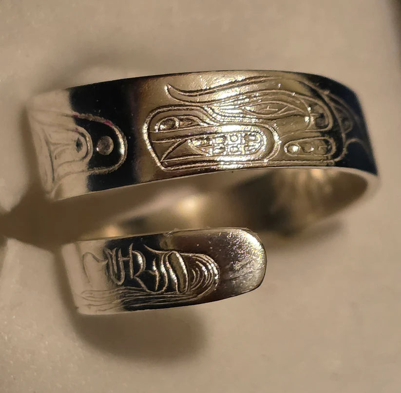 Ring - Sea Wolf Wrap - Silver