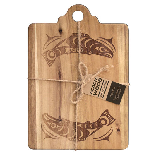 Acacia Serving Board - Salmon