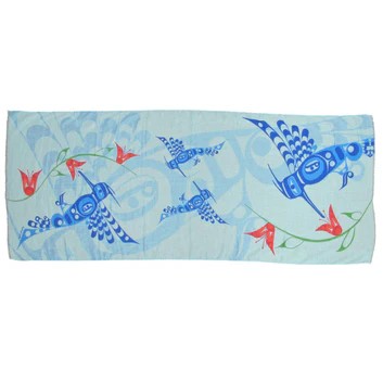 Eco Scarf - Love, Peace and Happincess