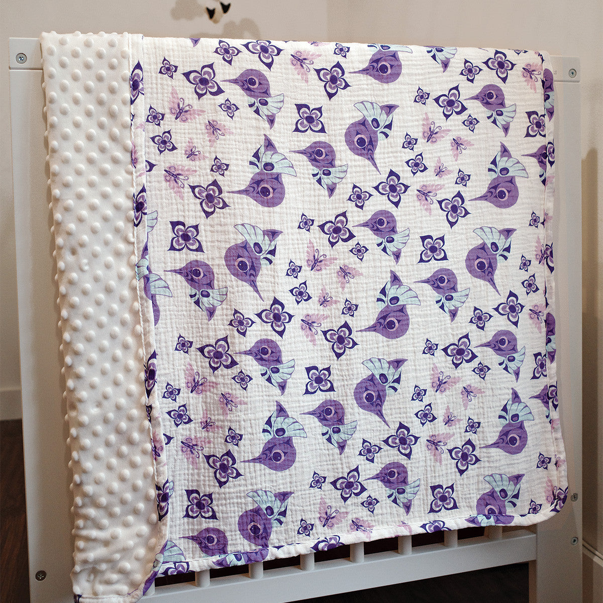 Baby Blanket  - Muslin/Fleece