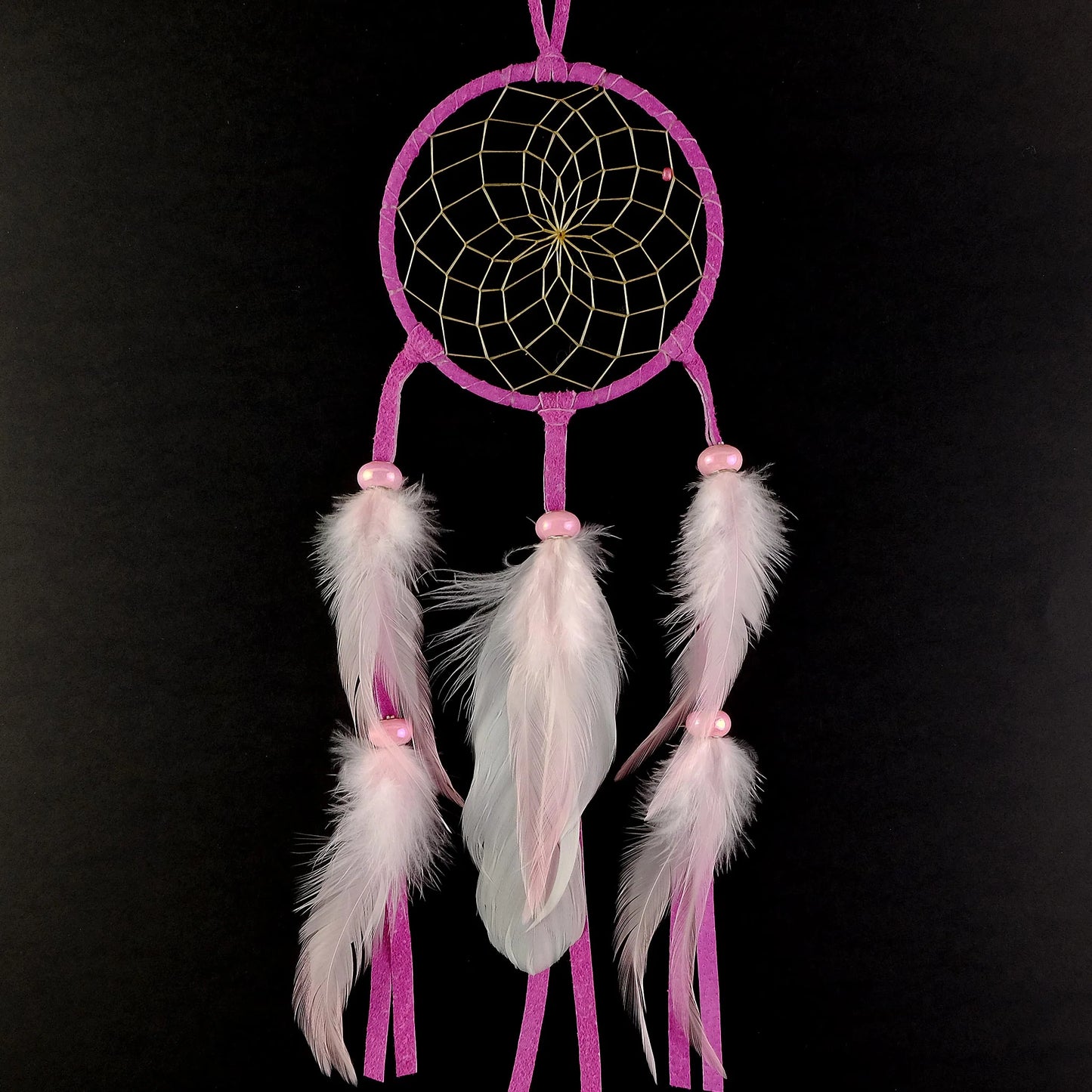 Dreamcatcher - 4 inch Pink