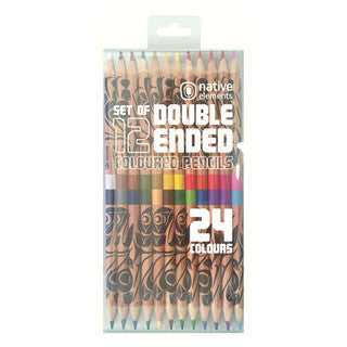 Pencil Crayons - Double Ended