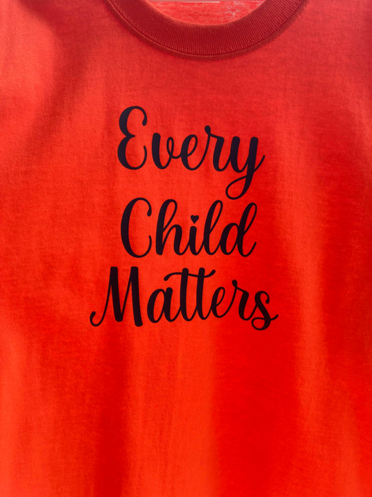 Orange Shirt - Children Plain