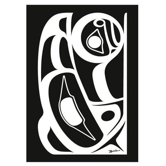 Tea Towel - Raven by Roy Henry Vickers
