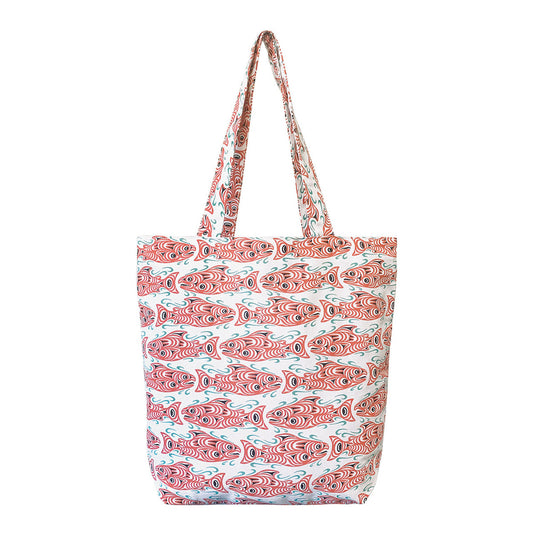 Canvas Tote - Coho Salmon
