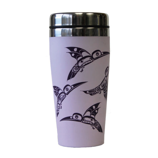 Travel Mug - 16oz - Hummingbirds by Eric Parnell
