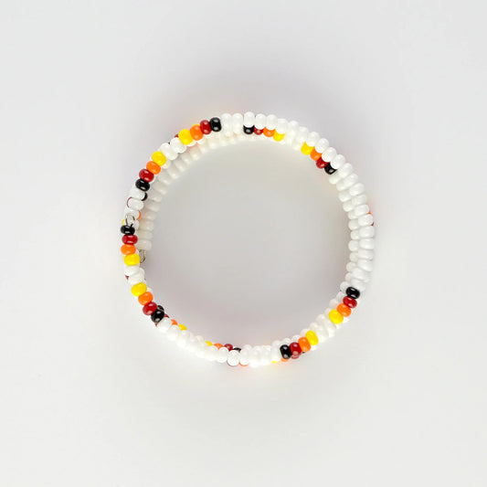 Bracelet - Beaded White